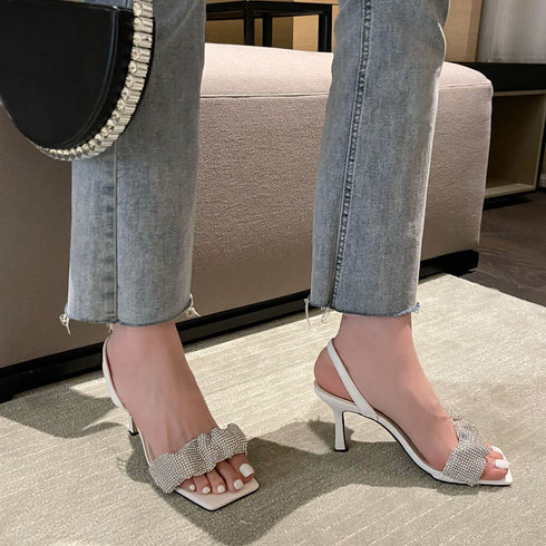 SEXY MM Stone Embellished Stiletto